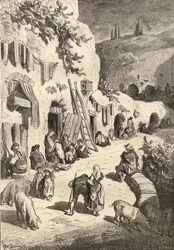 Gypsy Caves, Sacro Monte, Granada, Spain, from 